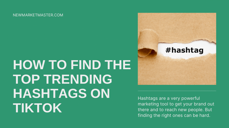 How to find the top trending hashtags on TikTok