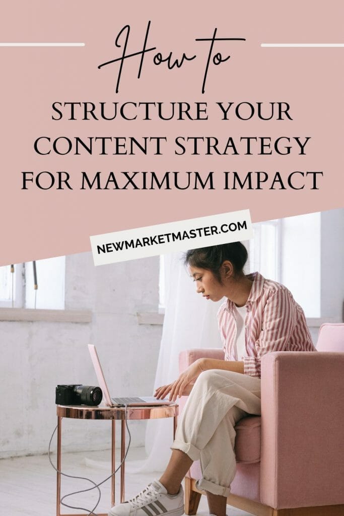 How to structure your content strategy for maximum impact