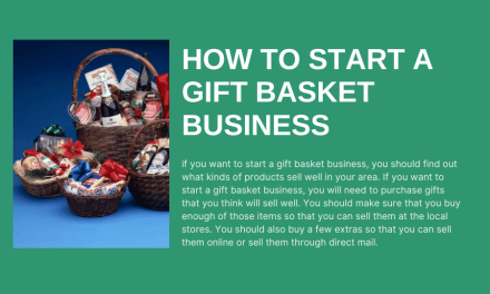 How to Start a Gift Basket Business